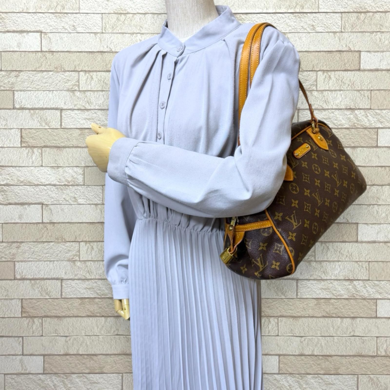 LOUIS VUITTON Shoulder Bag M95565 Monogram canvas Montorgueil PM used