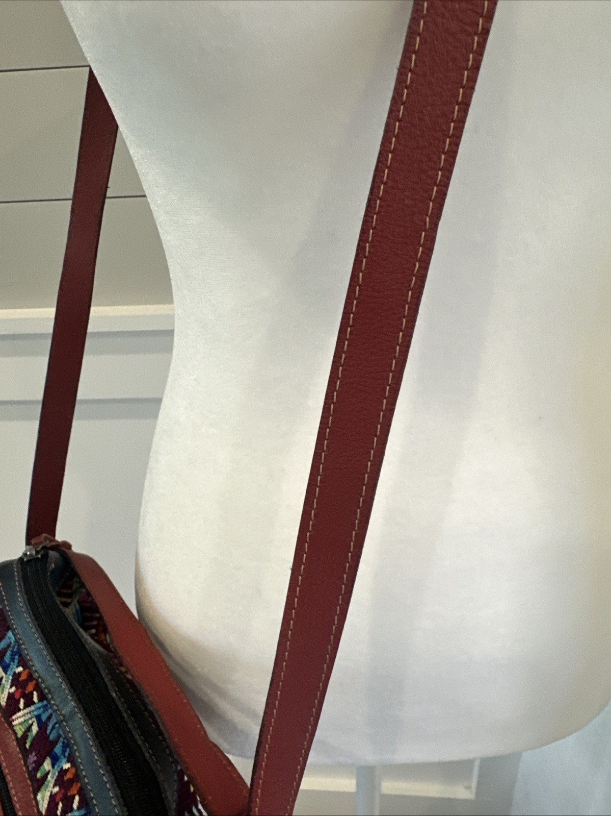 Guatemala Vibrant, Multicolor Crossbody Bag W/Artisanal Texture