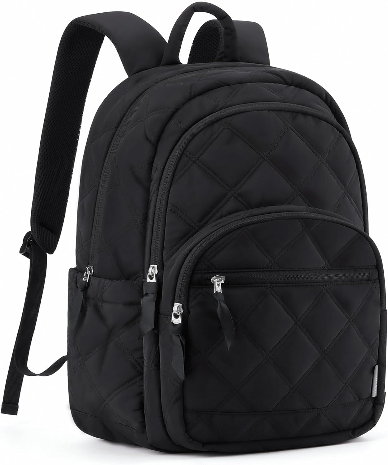 Travel Laptop Backpack, College Backpack for Women, Quilted Small Computer Bookb