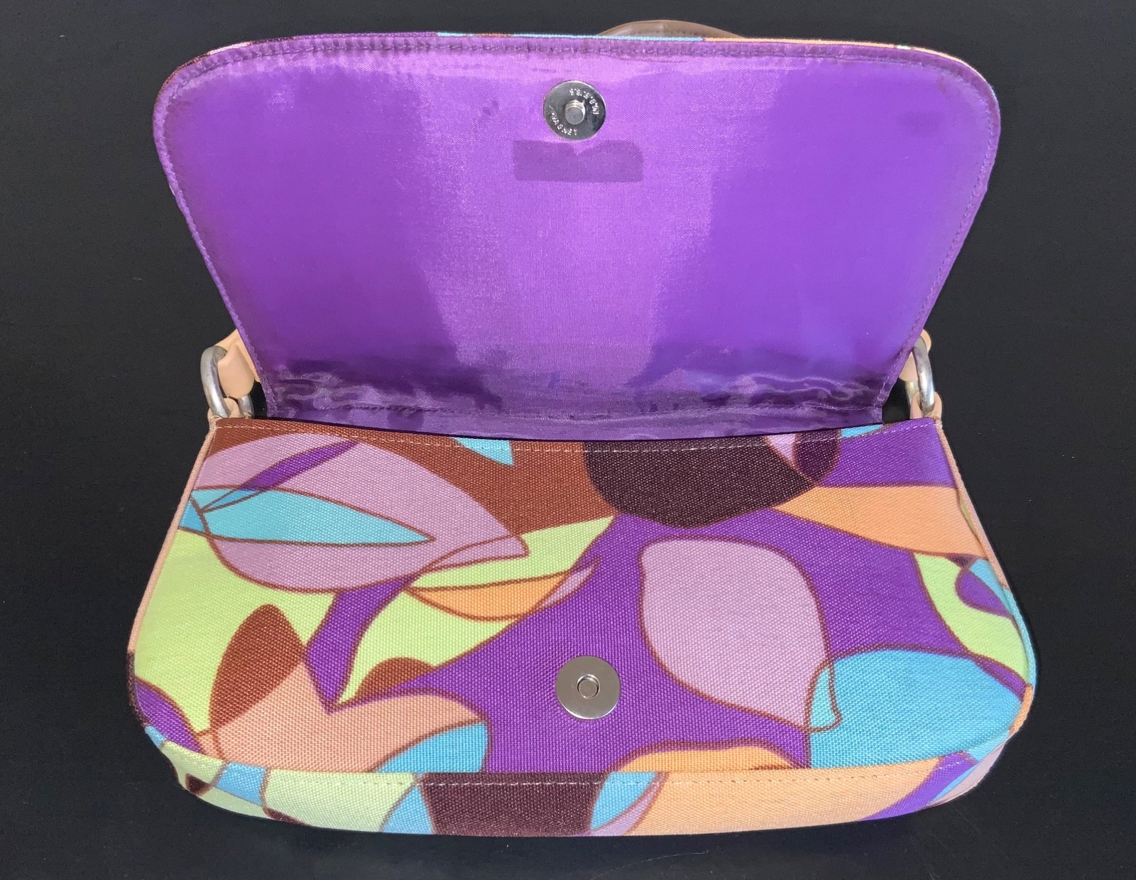 Express Women’s Sequin Colorful Abstract Designed Small Shoulder Bag