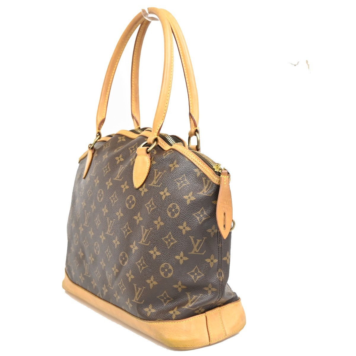 LOUIS VUITTON Lockit Horizontal Shoulder Bag Monogram Leather BN M40104 75TA725