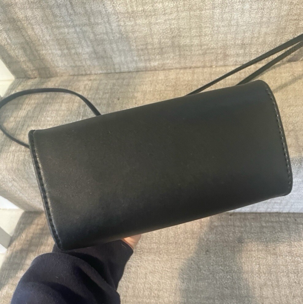 Telfar Small Leather Shopping Bag – Black (TF-012-BK-S 001)