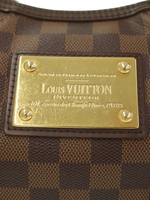 Louis Vuitton Damier Ebene Brown Thames Semi Shoulder Bag