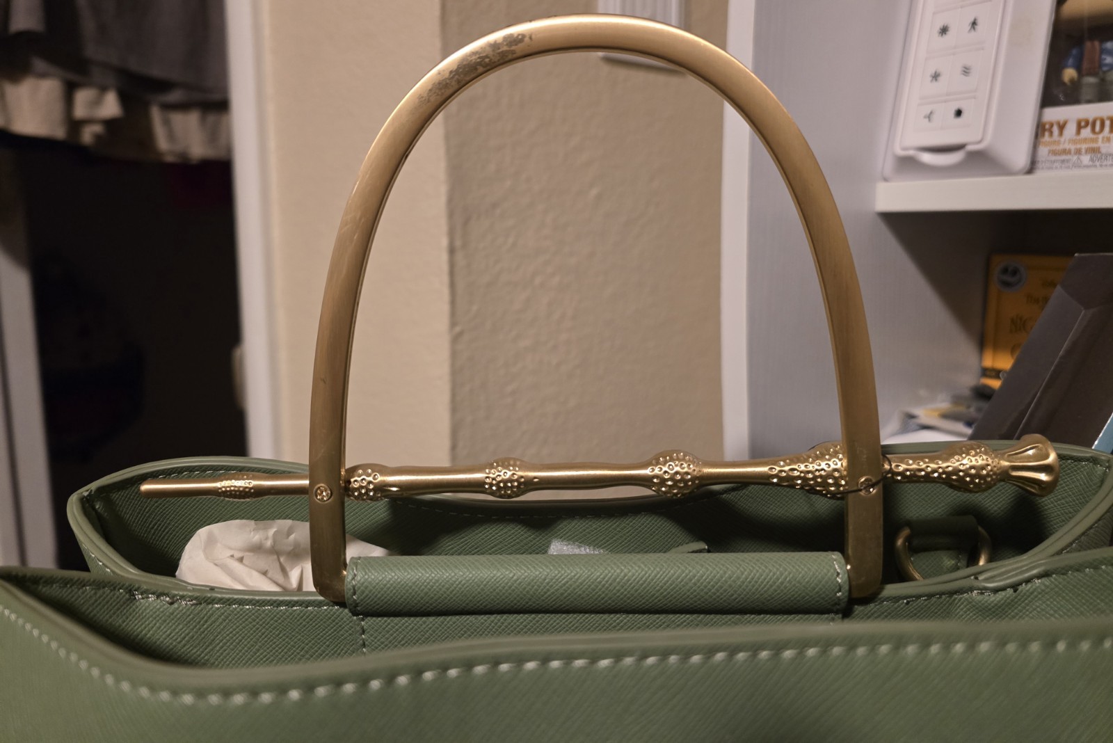 Loungefly Harry Potter Deathly Hallows Elder Wand Crossbody Handbag Purse