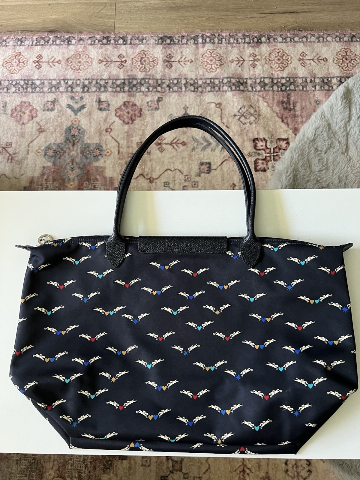 Limited Edition Longchamp Le Pliage Chevaux