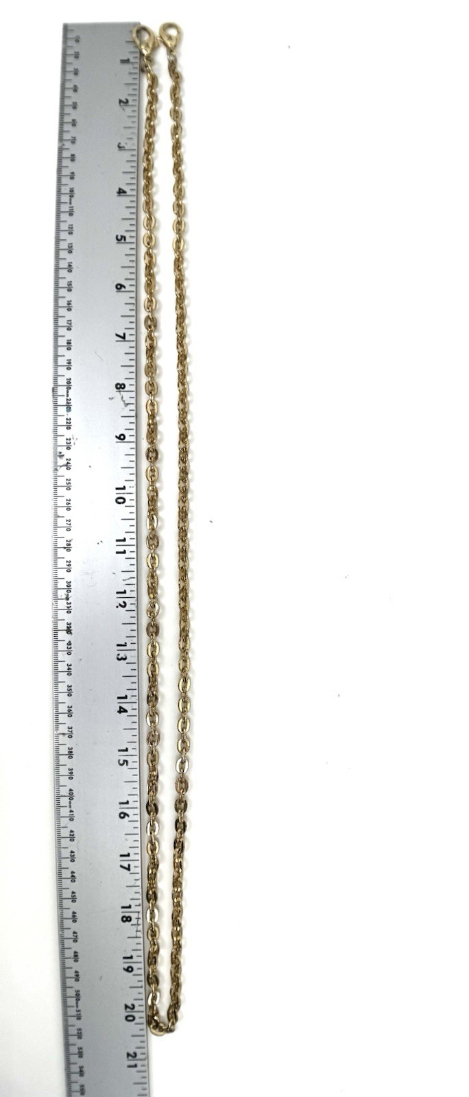 Louis Vuitton LV Gold Tone Chain Purse Bag Strap Handle 40″ Replacement