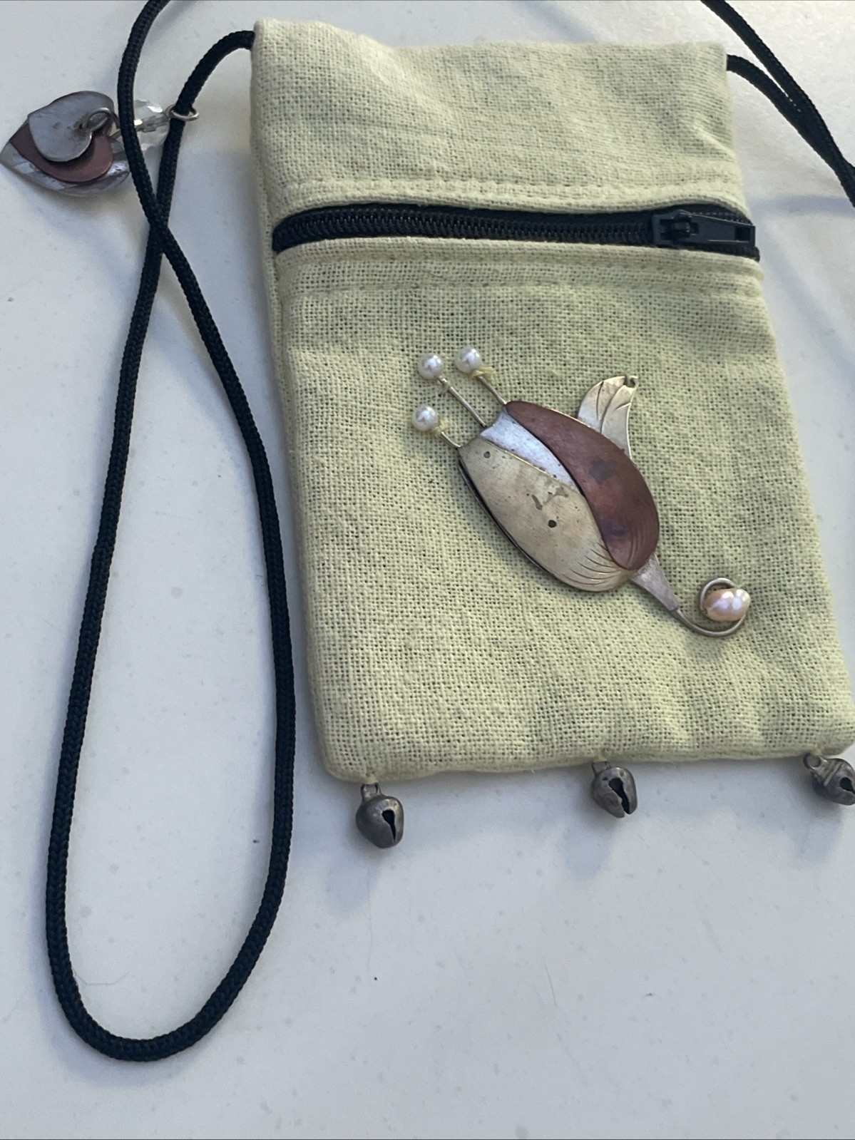Cotton & Turtle Neck Bag – 100% Cotton. Made In Thailand. 5”T X 3.25” W