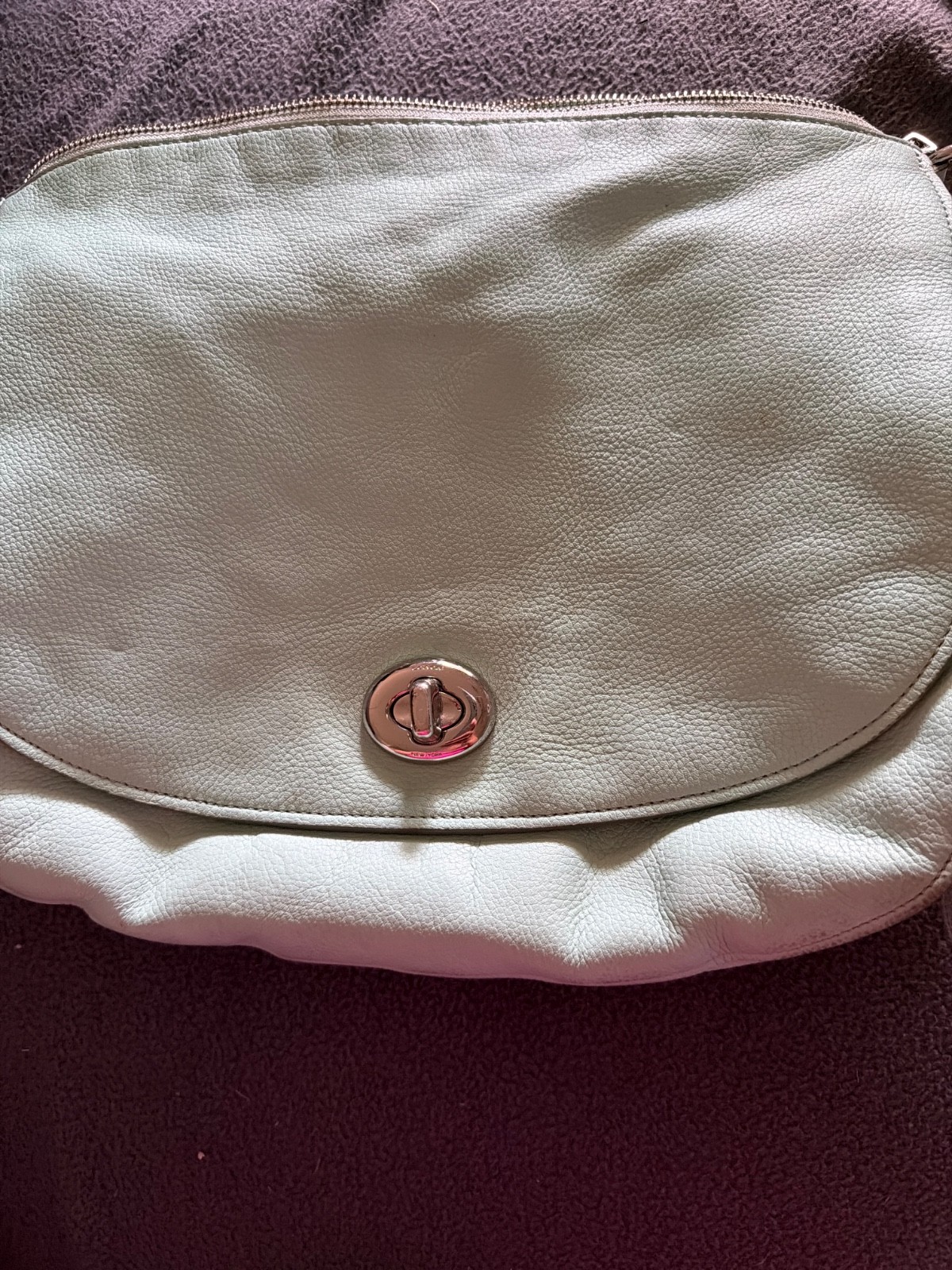 Coach Legacy Leather Turnlock Hobo