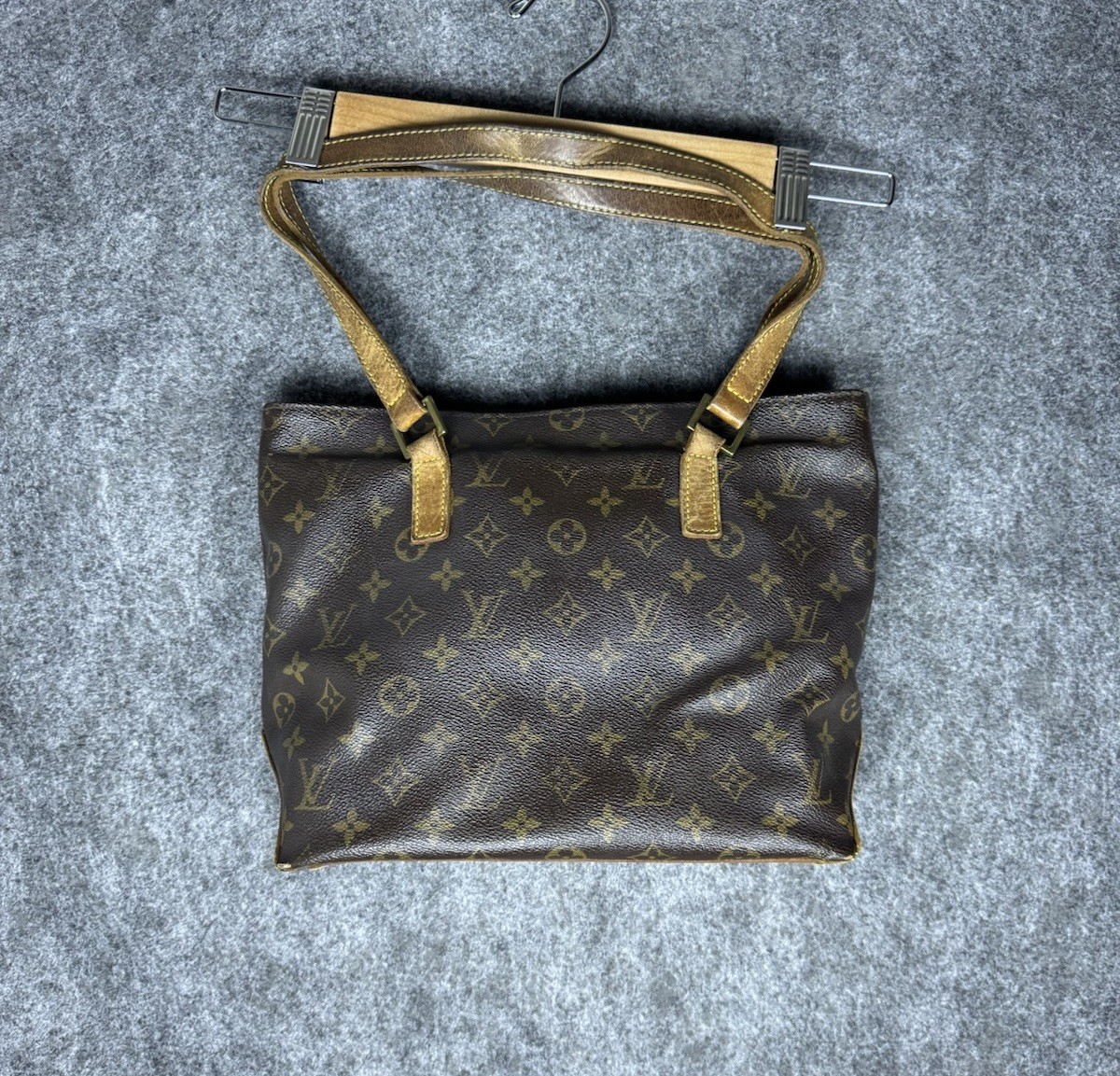 Authentic Louis Vuitton Monogram Tote Bag Browns Cabas Piano M51148 Authentic