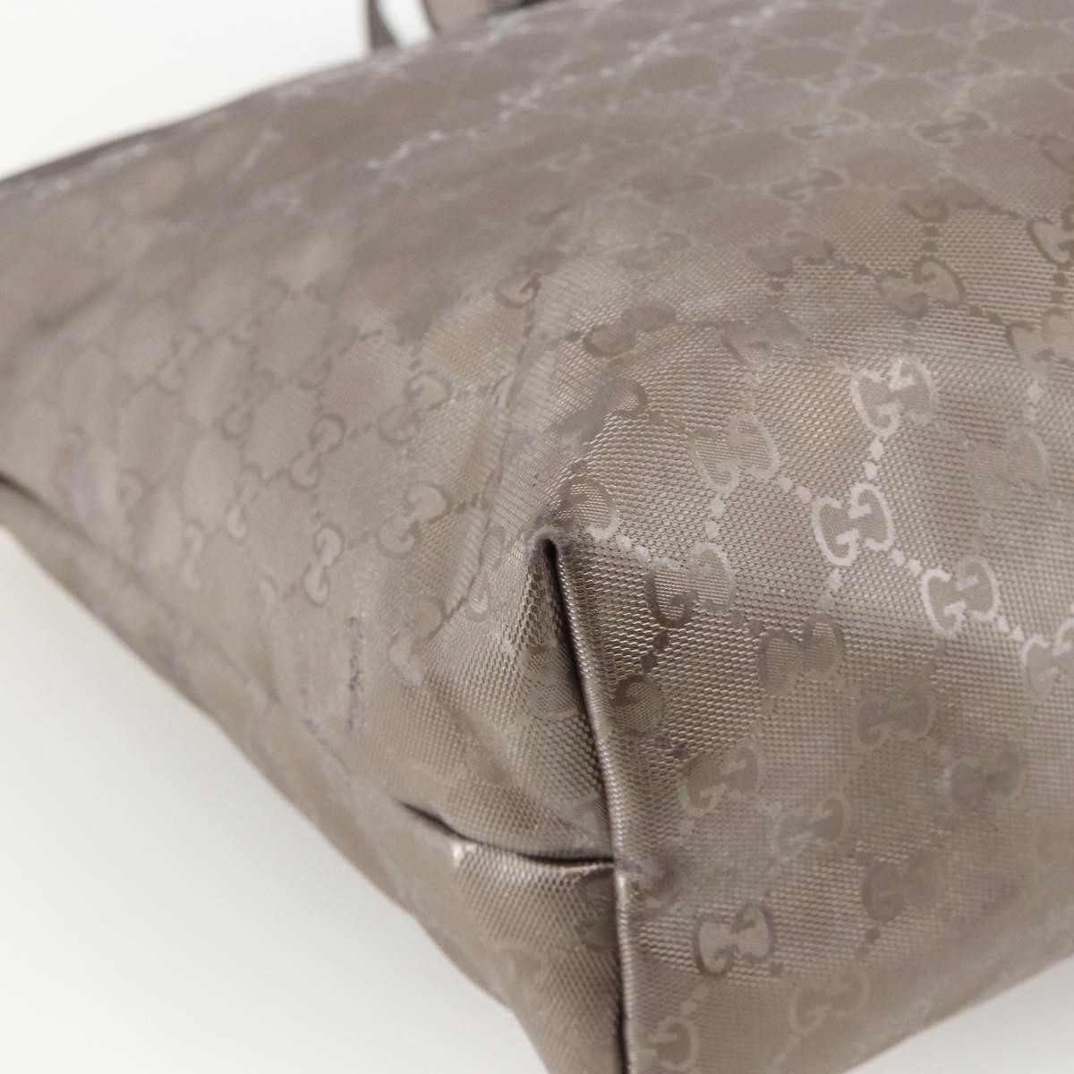 GUCCI GG Implementation Tote Bag PVC Pink Silver 211120 Auth ka3783A