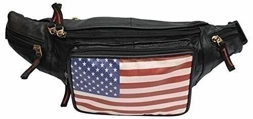 USA Fanny Pack – American Flag Packs, 4th of July, Stars and Stripes, Red White,