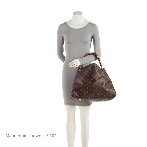DAMAGED – Louis Vuitton Monogram Canvas Braided Artsy MM Shoulder Bag