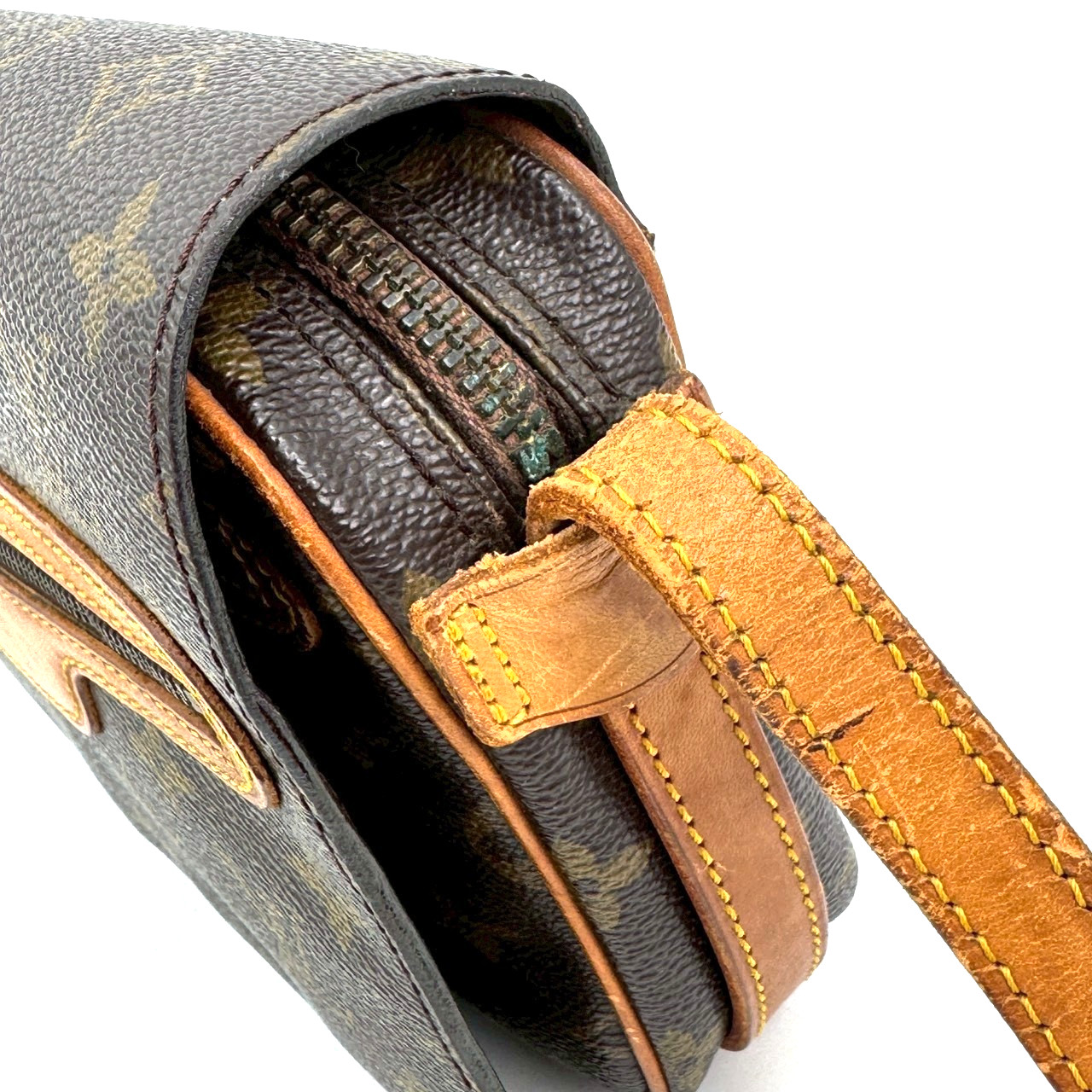 Louis Vuitton Saint Germain shoulder bag Leather Monogram LV Authentic