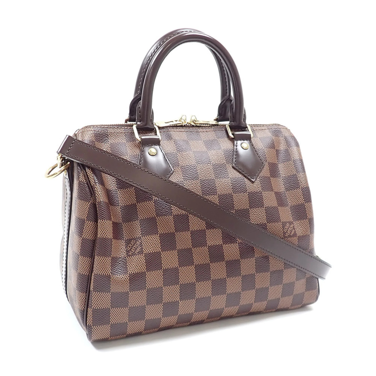 Louis Vuitton Damier Ebene Speedy Bandoulière 25 Handbag for Women… GZl1j5yu