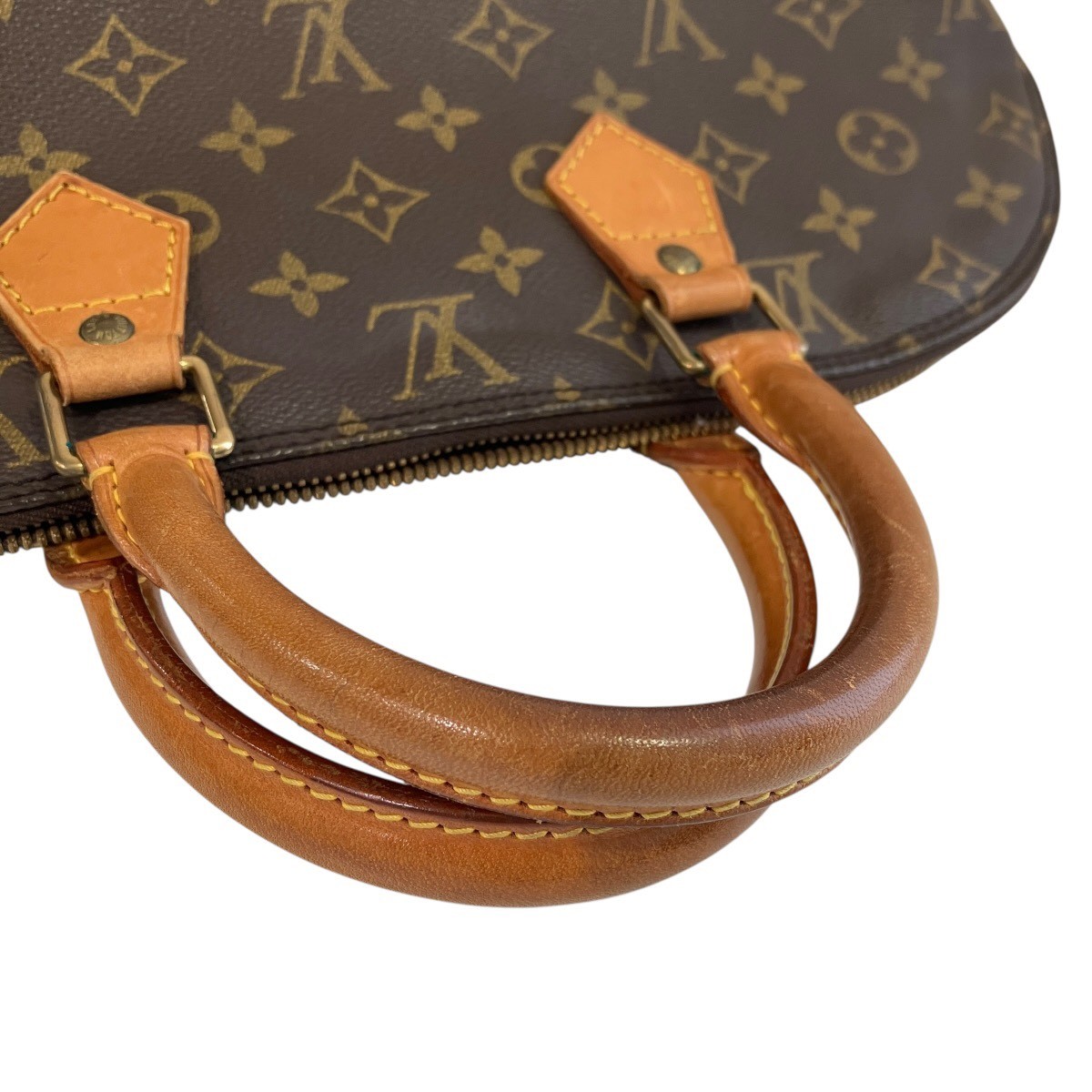 LOUIS VUITTON Alma Handbag Monogram Toaru ground M51130 Free shipping Used