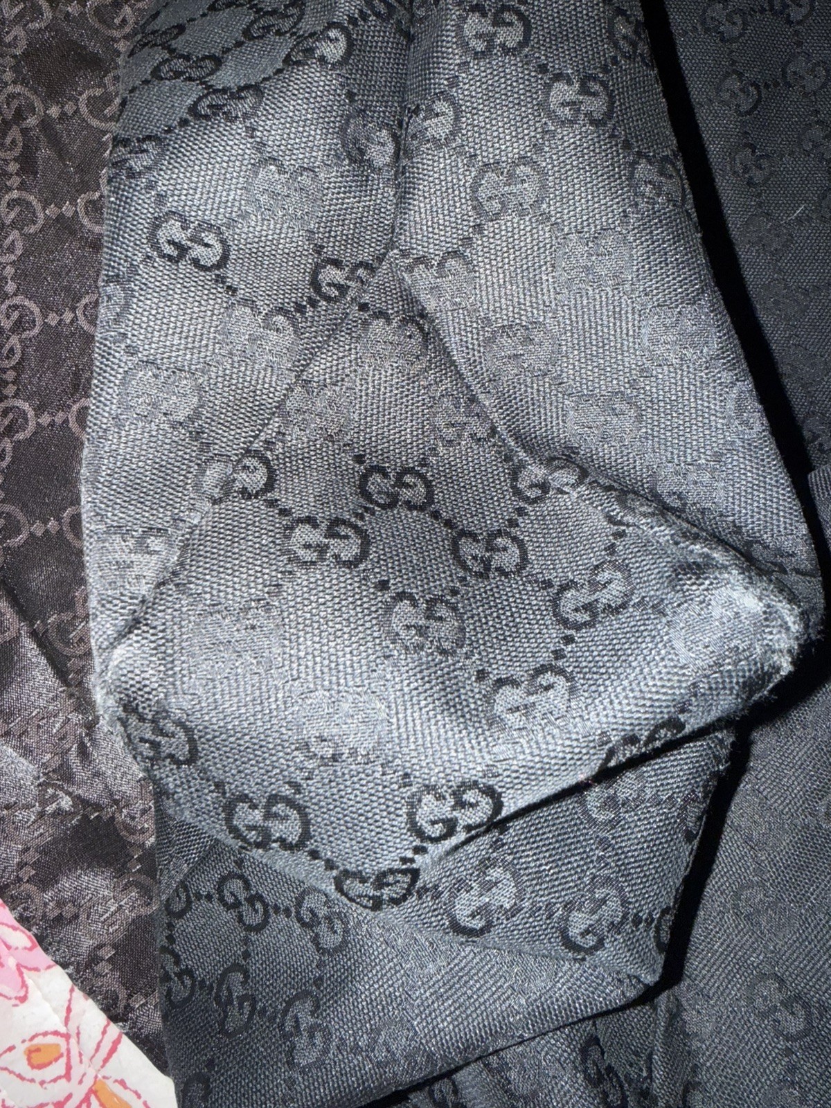 Large Authentic Gucci GG Horse Bit Hobo