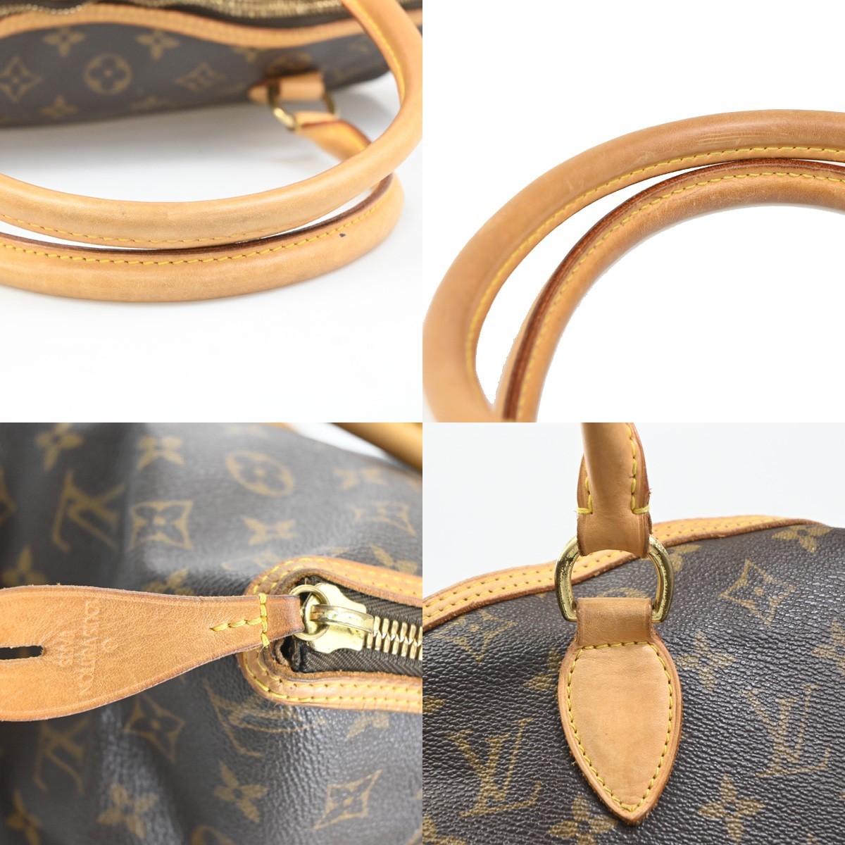 LOUIS VUITTON Lockit Horizontal Shoulder Bag Monogram Leather BN M40104 75TA725