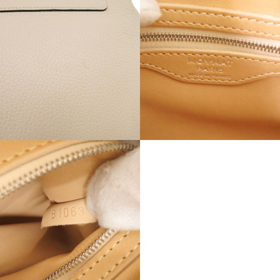 MOYNAT Bag: Pauline Light Beige W30H19.5D14cm w/strap;