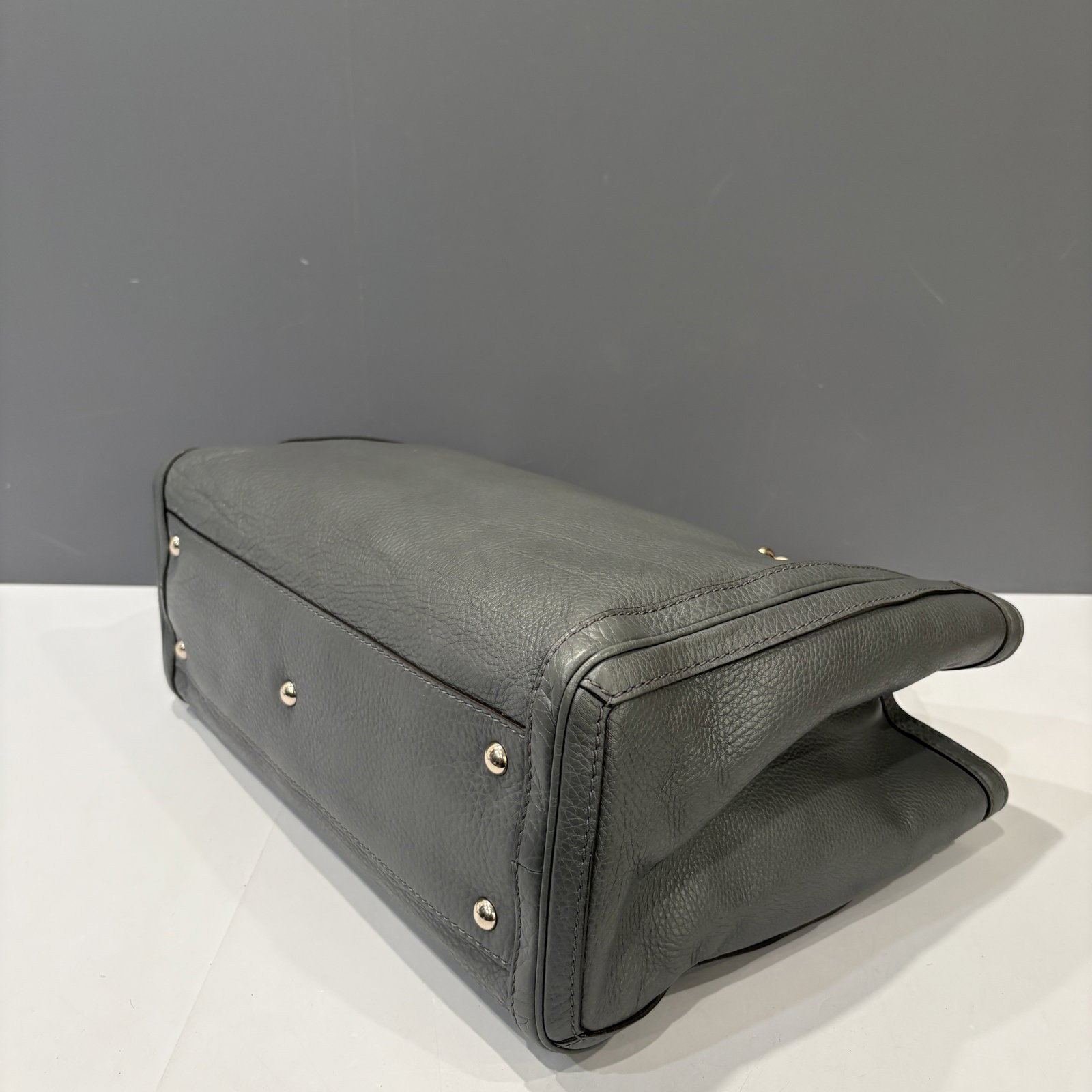 Gucci Tote Bag Charcoal Calfskin (mx040126d5)