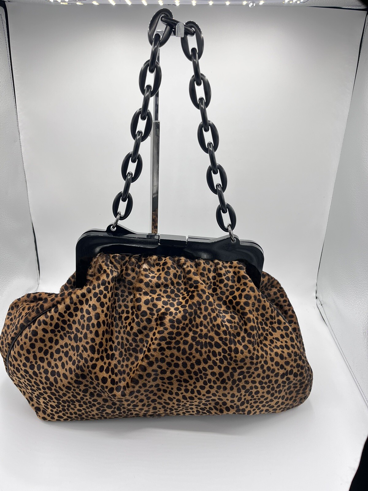 CLAUDIA CIUTI Leopard print tote bag