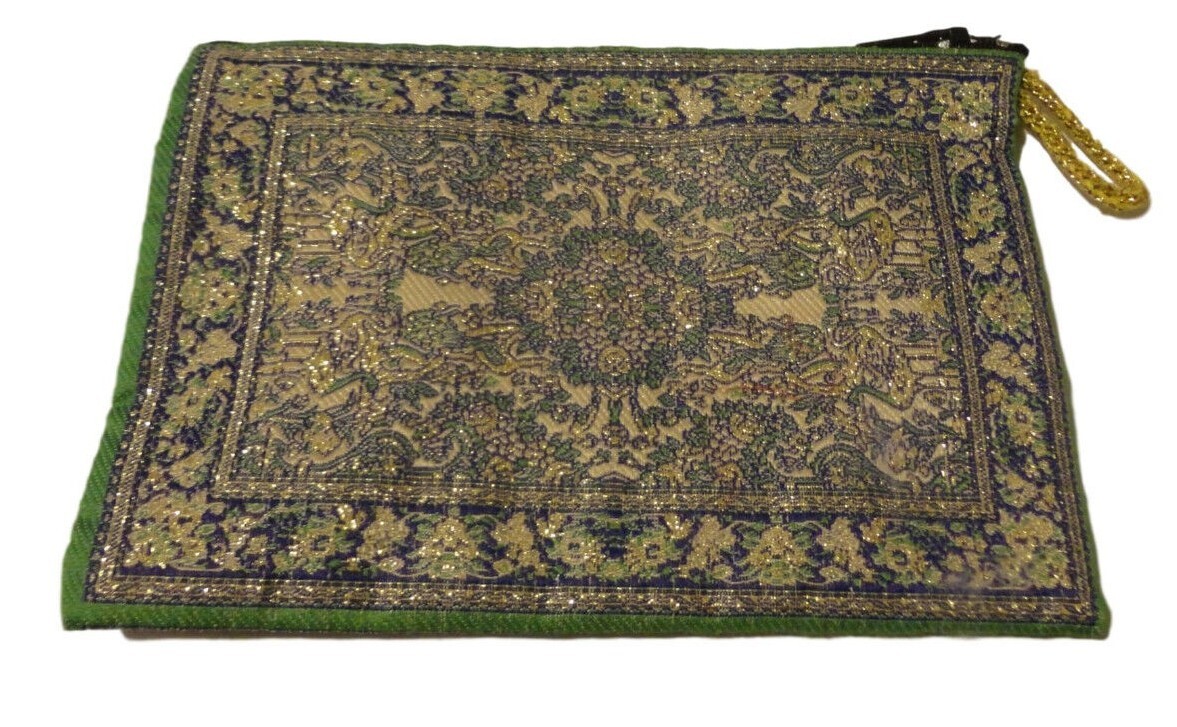Turkish Coin Purse Zipper Rug Design small Bags Traditional Purse for Cosmetic