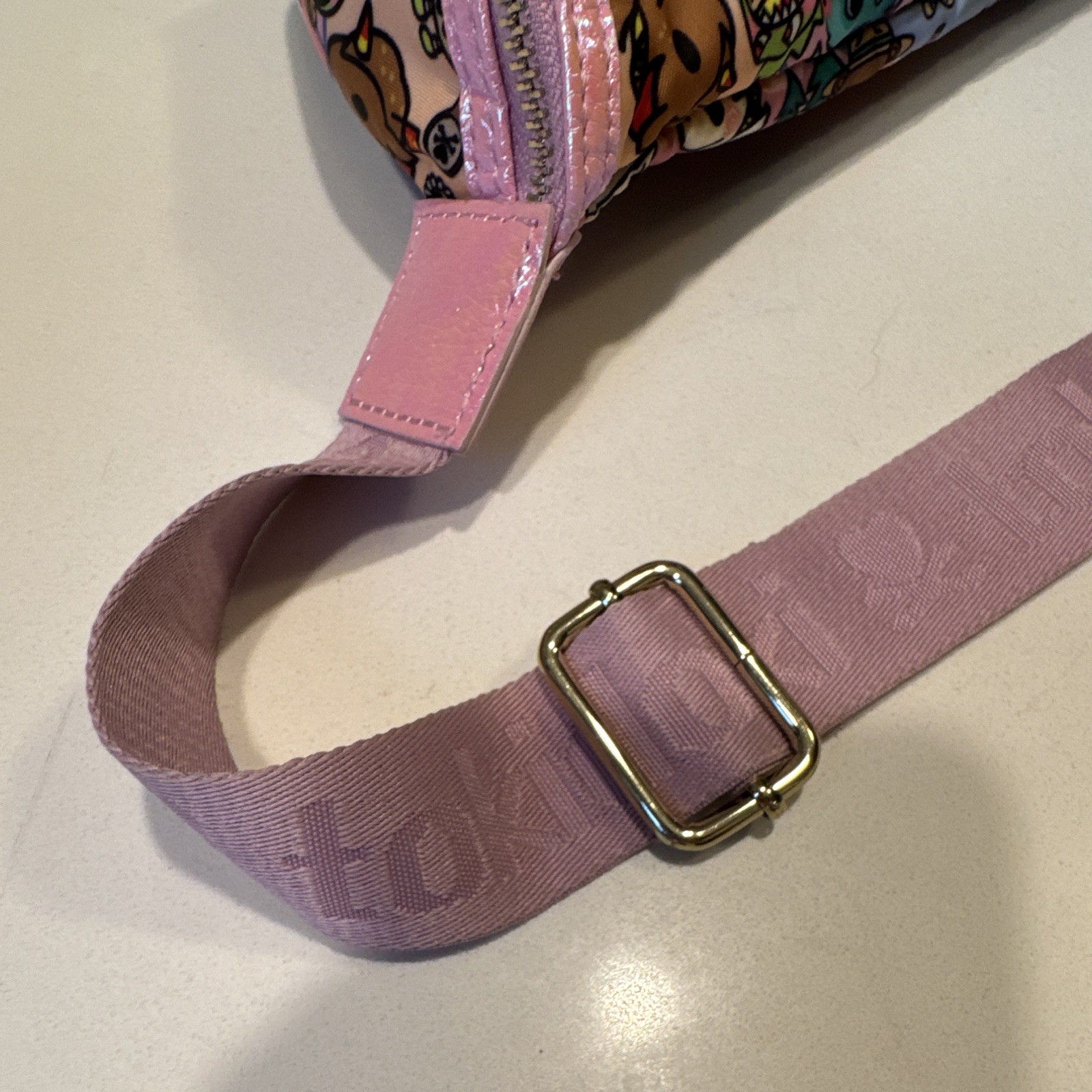 tokidoki Multicolor Hollywood/Pride Print Fanny Pack—extremely rare!