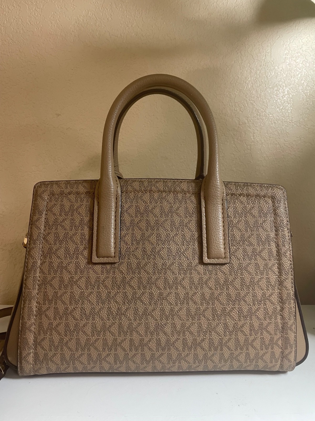 Michael Kors Laila Small Satchel Husk