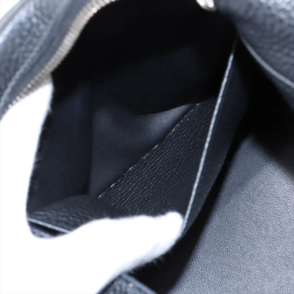 Hermès Lindy 34 Taurillon Clemence Black Silver Metal Fittings D: 2019