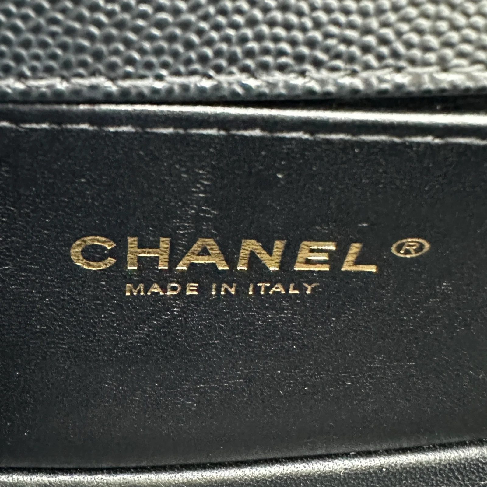 CHANEL Boy Bag 20 Black Caviarskin Shoulder Bag A67085 #OKB6879