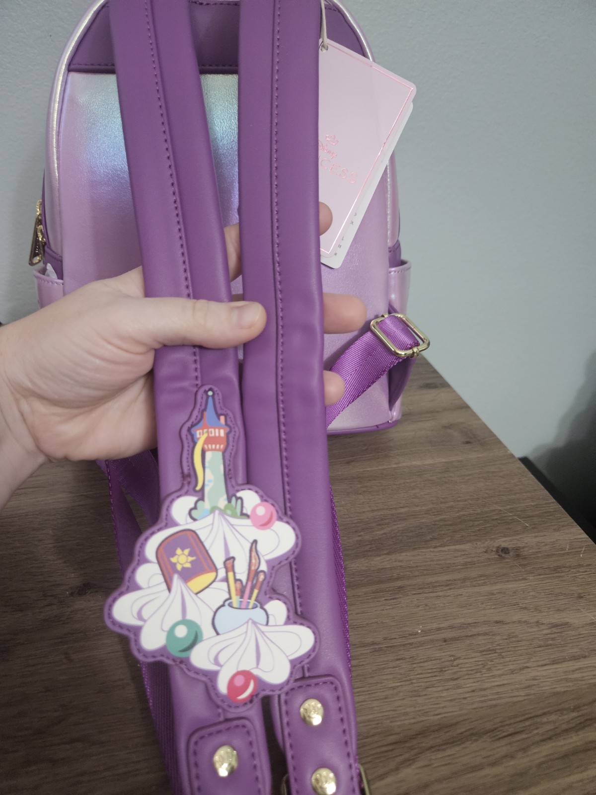 Loungefly Disney Princess Rapunzel Tangled Cake Mini Backpack- NEW W/TAGS