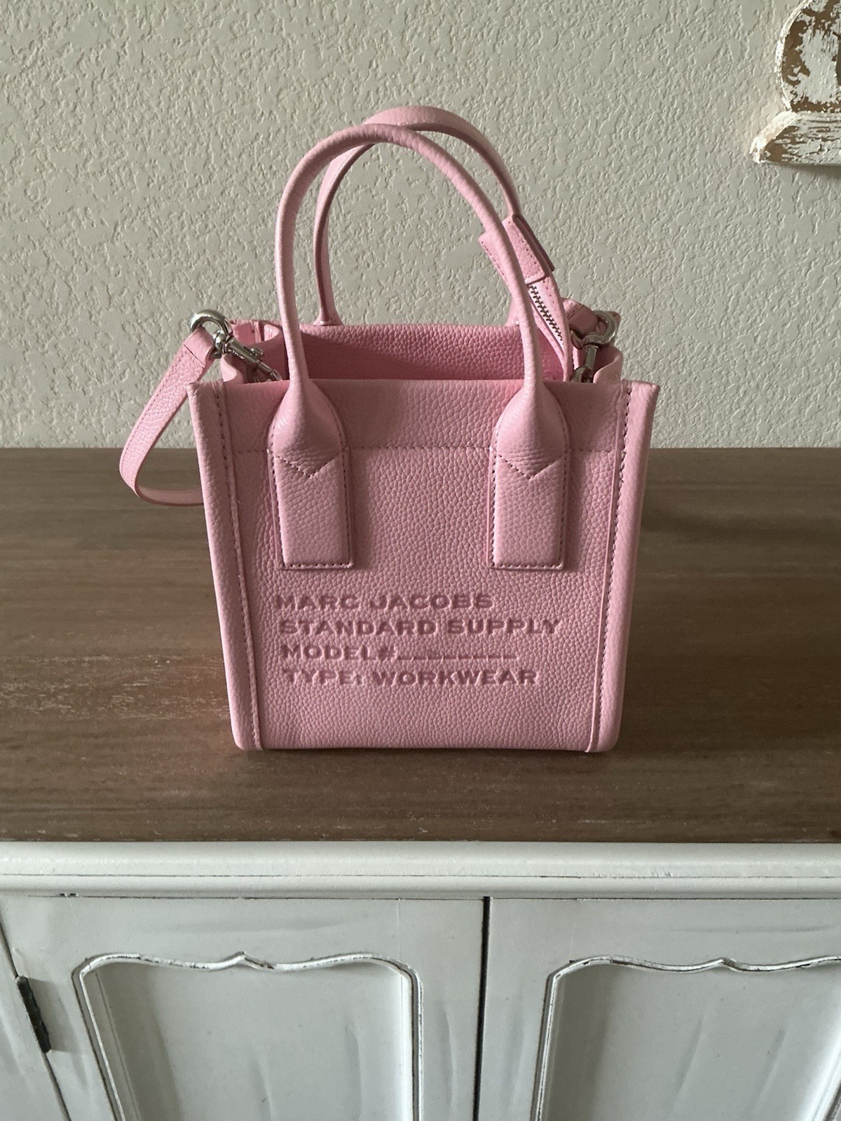 Marc Jacobs ‘Standard Supply’ Leather Shoulder Bag, Workwear, Small – Bubblegum