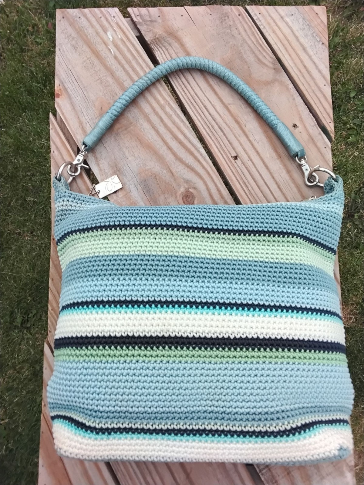 Lina Crochet Hobo Shoulder Bag