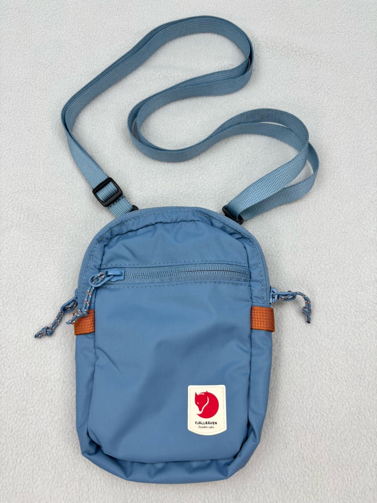 Fjallraven High Coast Pocket Water Resistant Small Blue Adjustable Strap