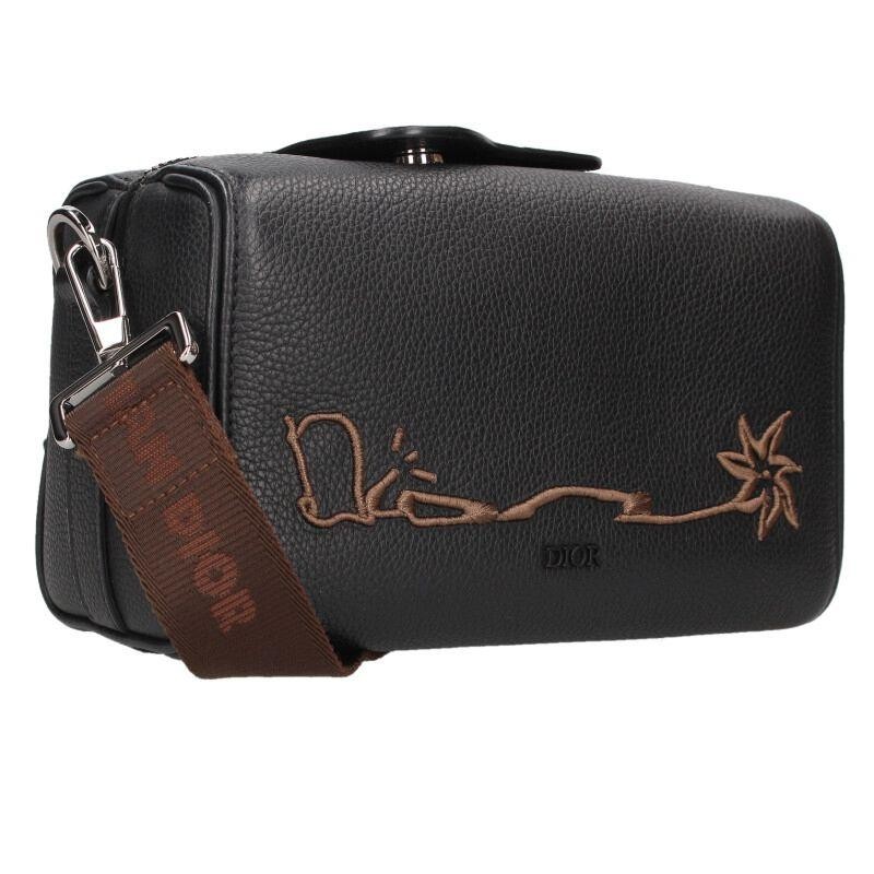 DIOR Bag: Cactus Jack Lango22 Black Brown W20.5H14D10cm w/dust bag;