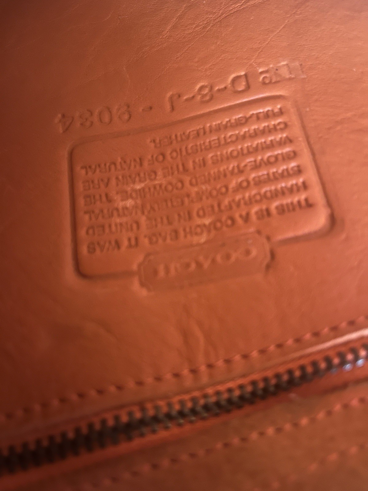 Coach Ergo Flap 9034 Tangerine