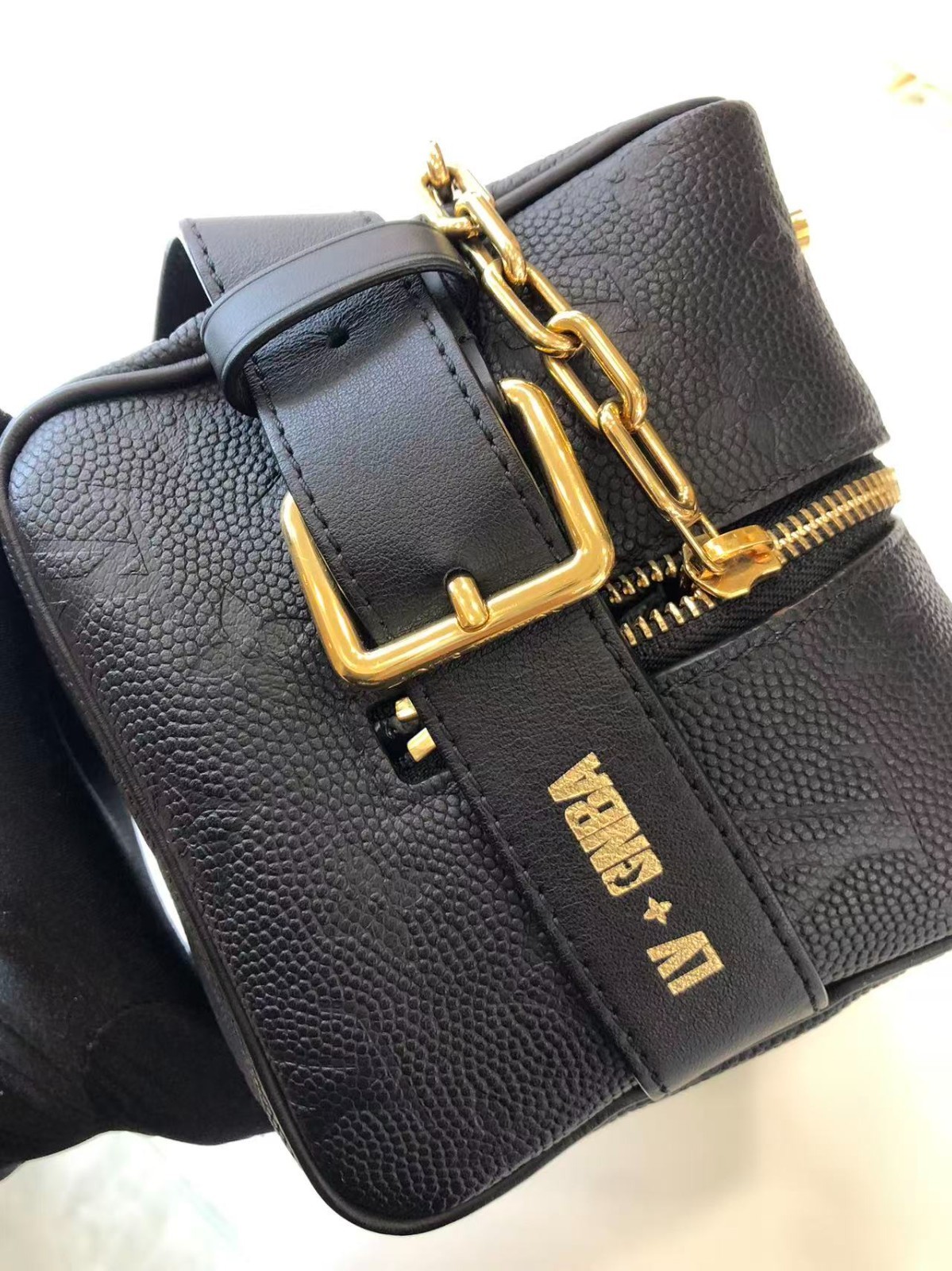 louis vuitton x NBA Monogram Box Crossbody Bag With Chain Strap Pre-owned