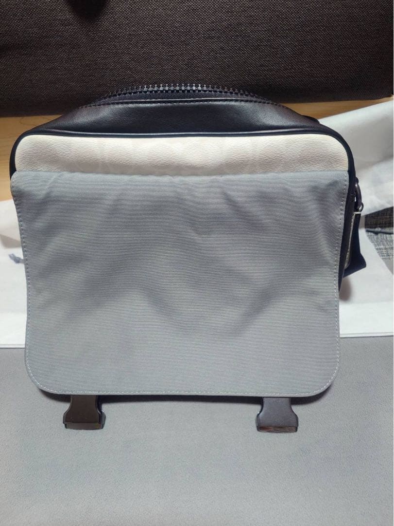 COACH Shoulder Bag White and Black