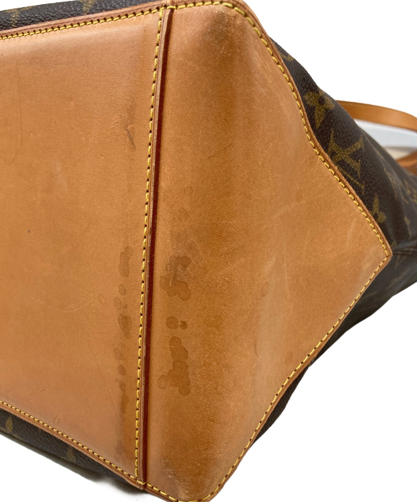 LOUIS VUITTON Monogram Cabas Alto Tote Bag M51152 LV Brown Women Japan 99