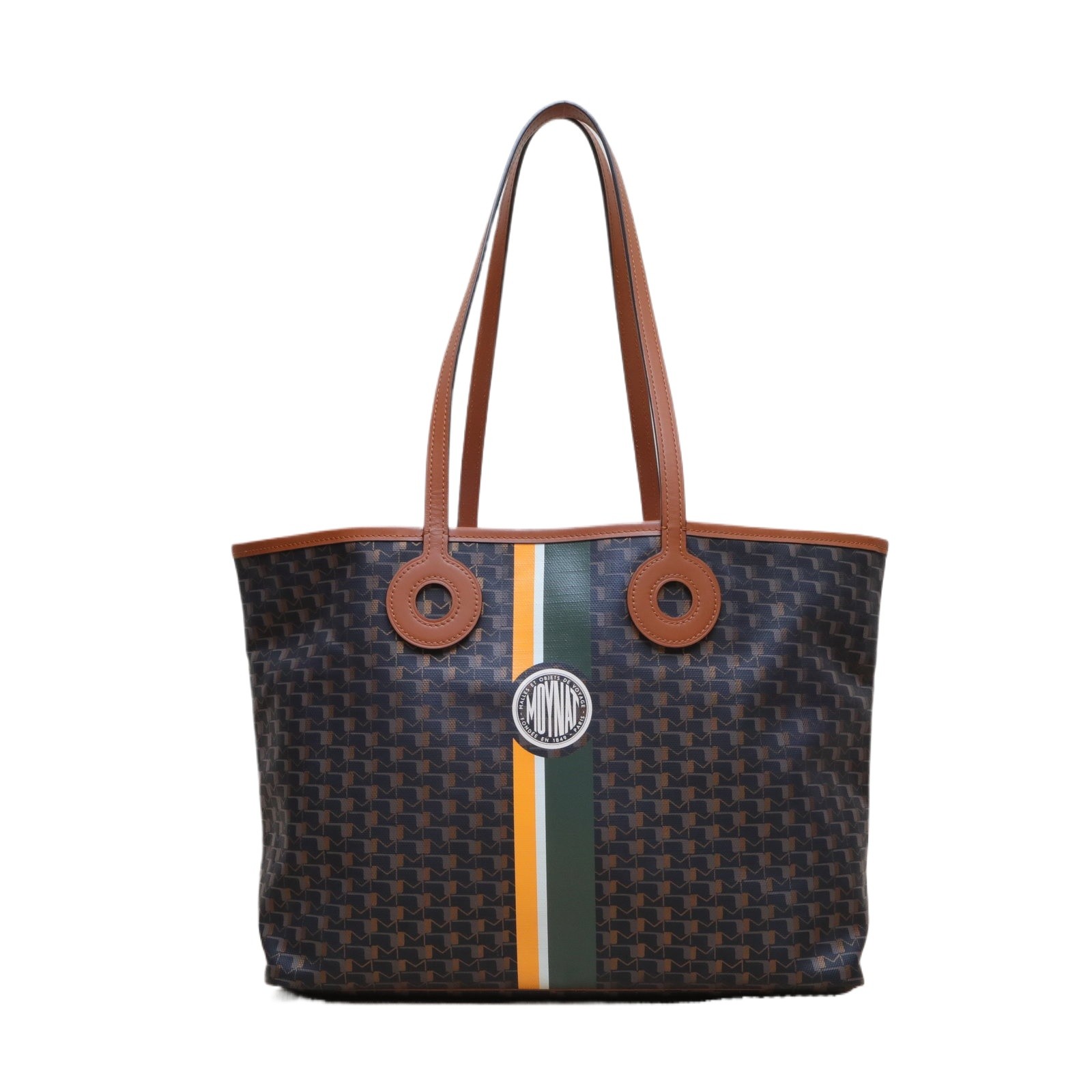 MOYNAT Colorblock PVC OH! TOTE RUBAN Tote Bag Shoulder Bag