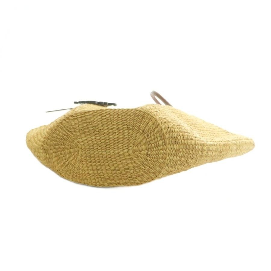 LOEWE Bag: Shell Basket Beige Brown W20.5-50×H22.5×D13cm;