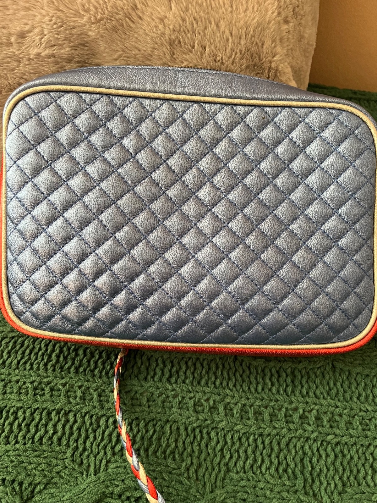 Gucci bag Crossbody red blue and silver Zummi Trapuntata Red Blue Silver