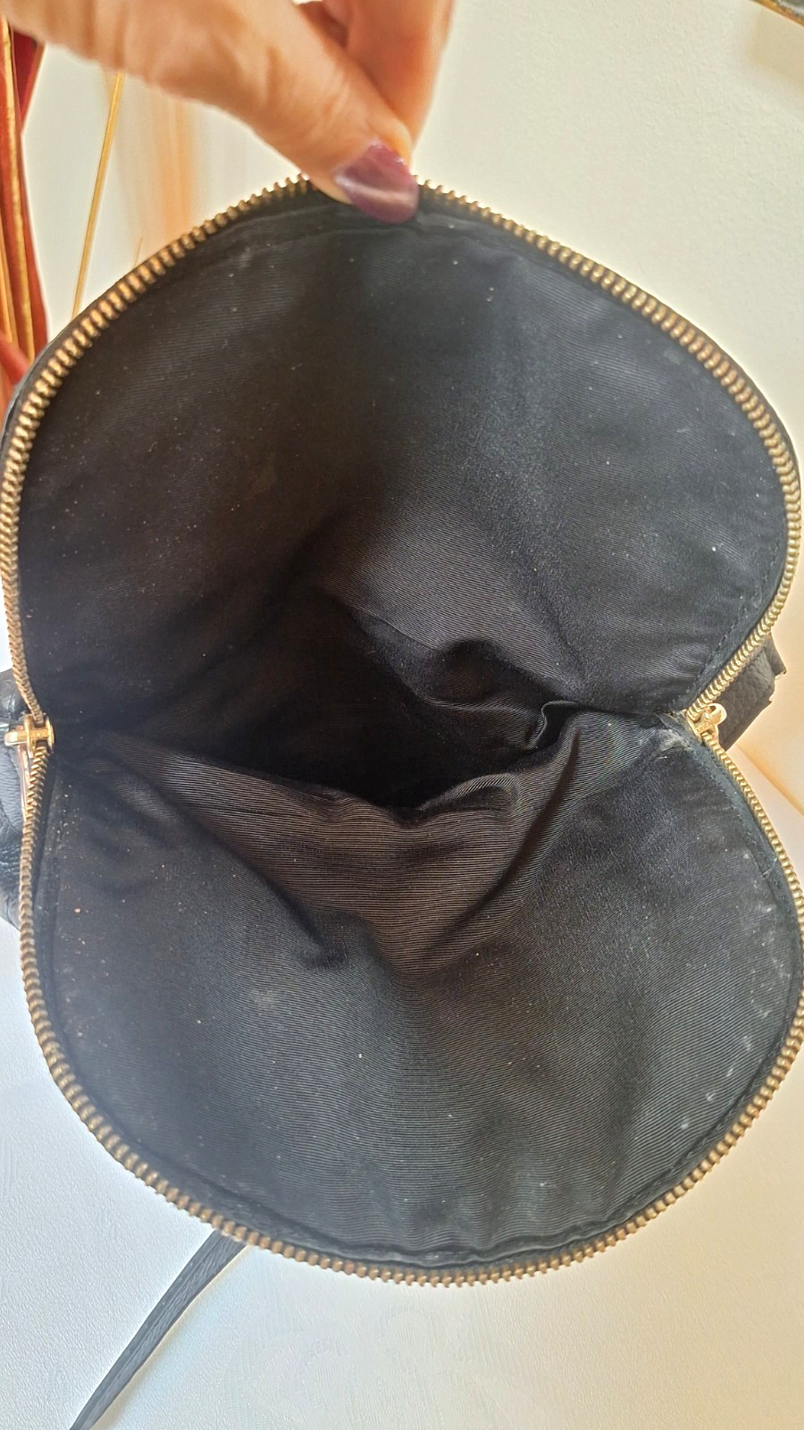 Marc Jacobs The Groove Black Pebble Leather Crossbody Messenger Bag