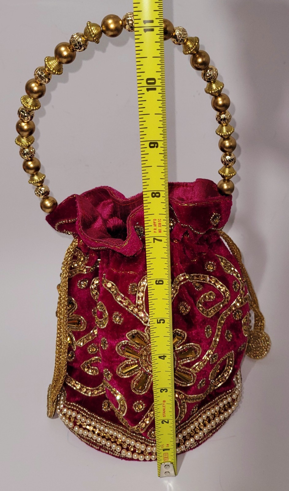 Purse Potli Indian Evening Bag Ethnic Wedding Bridal Or Everyday Hand Bag Gift