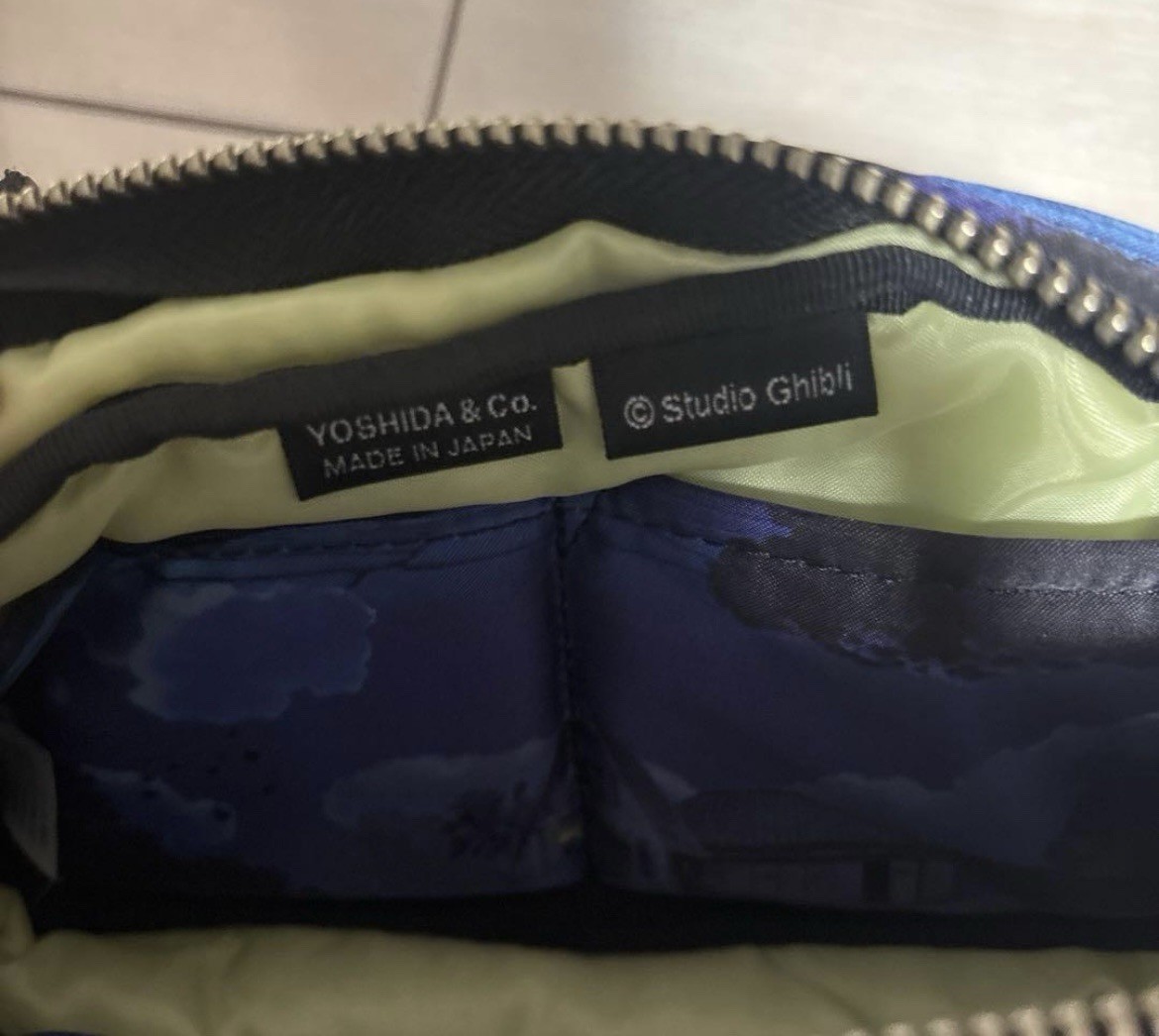 PORTER ×Studio Ghibli Totoro Fur Pouch Shoulder Bag by Yoshida Bag rare japan