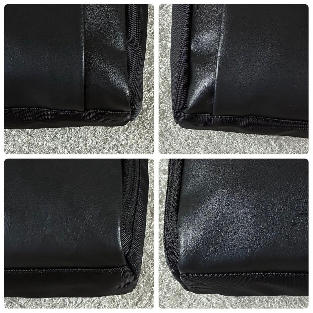 Takeo Kikuchi Cordley Smart Brief Tote Bag Black A4 Japan Near Mint 083119