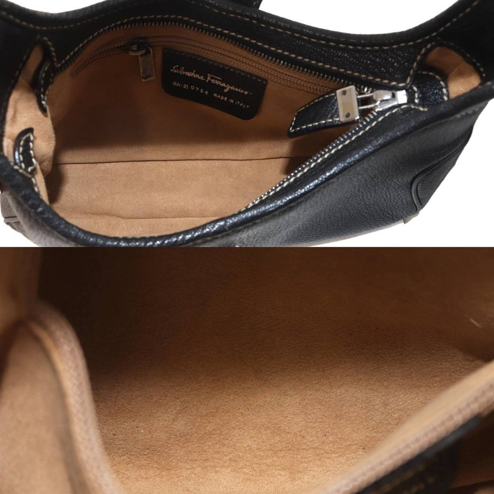 Salvatore Ferragamo Ferragamo shoulder bag, leather, black, BA 21 0734 GZl1ghod