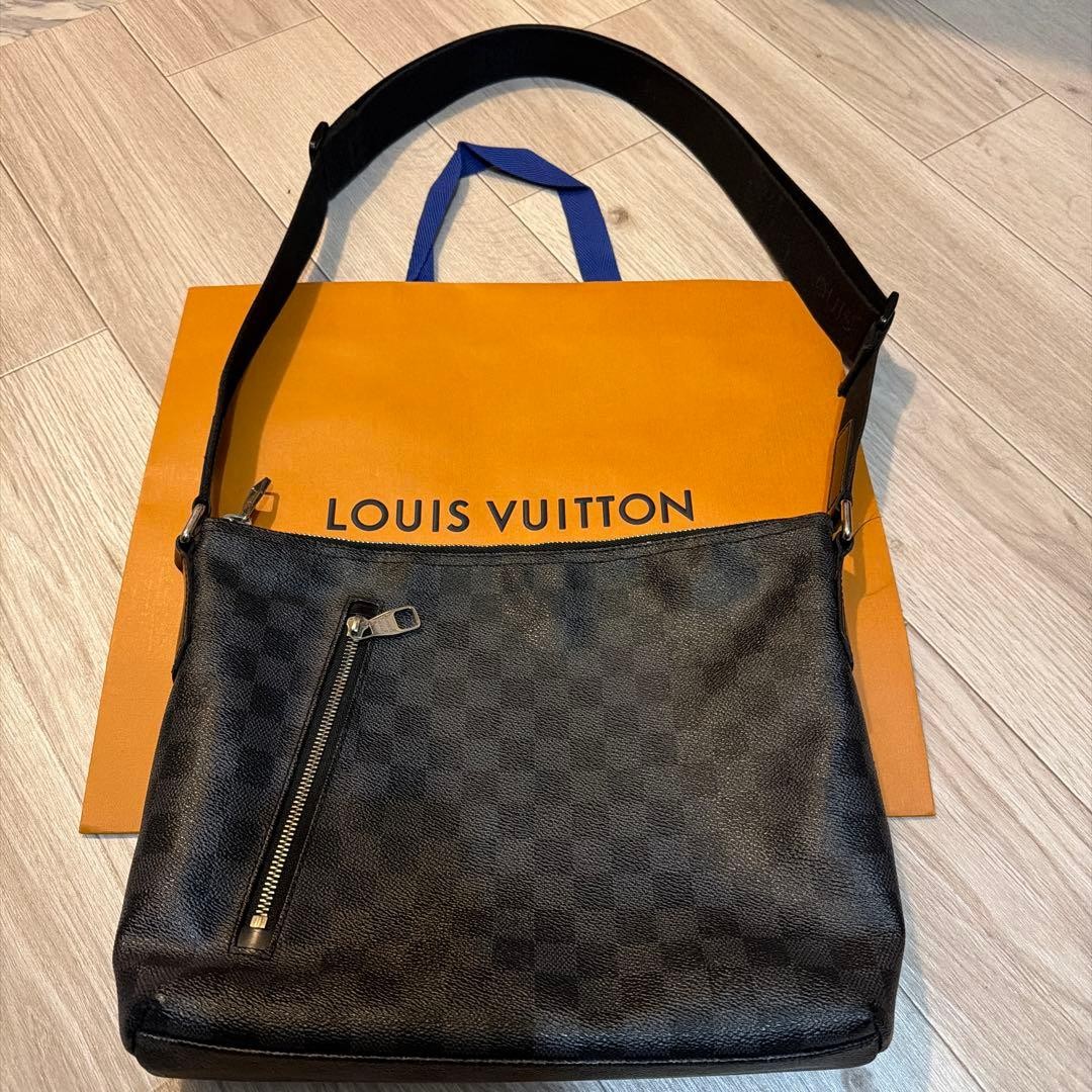 Louis Vuitton Mick PM Damier Graphite Shoulder Bag