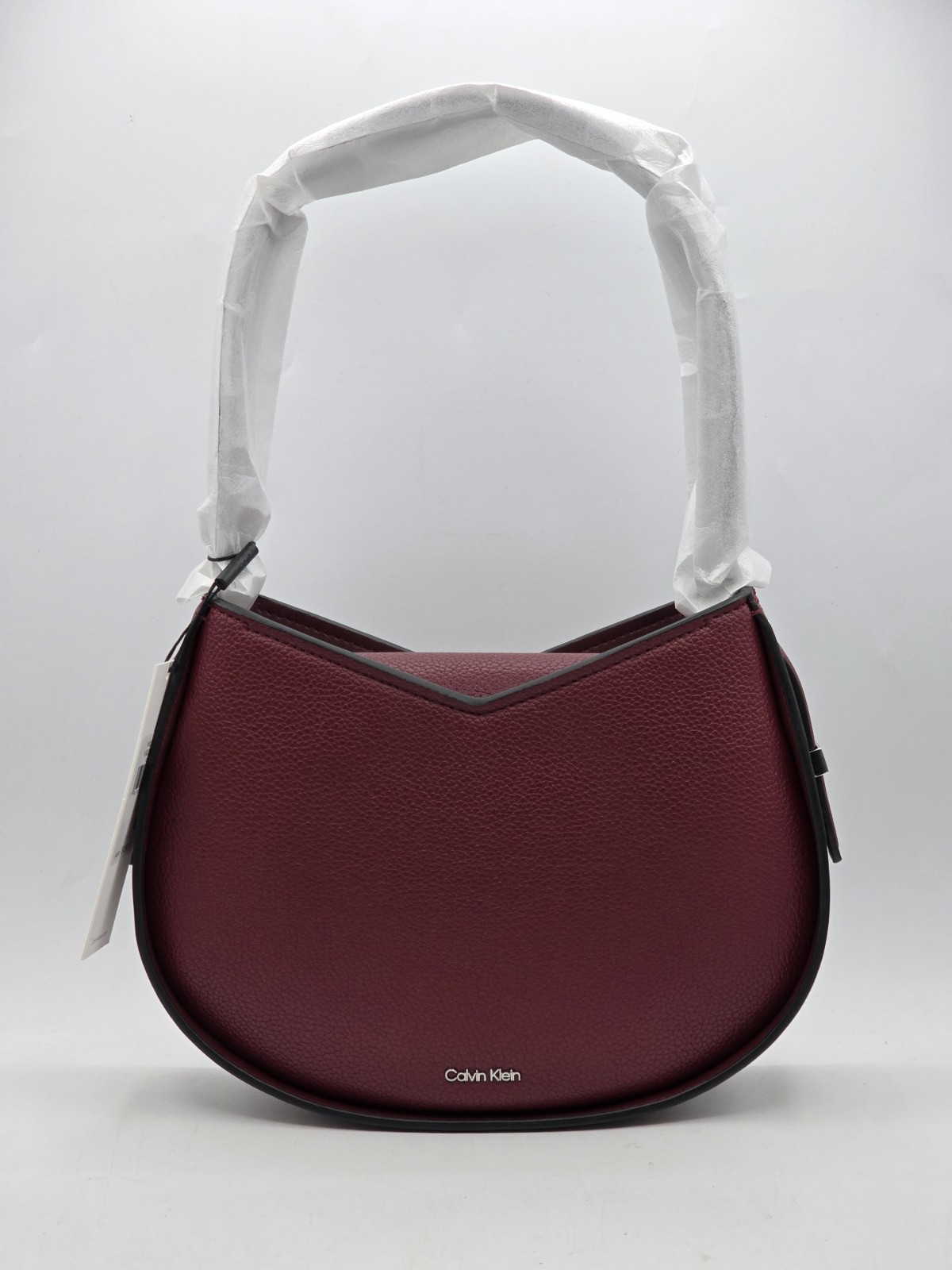 Brand New W/Tags Calvin Klein Willow Demi Shoulder Bag – Deep Rouge – MSRP $158