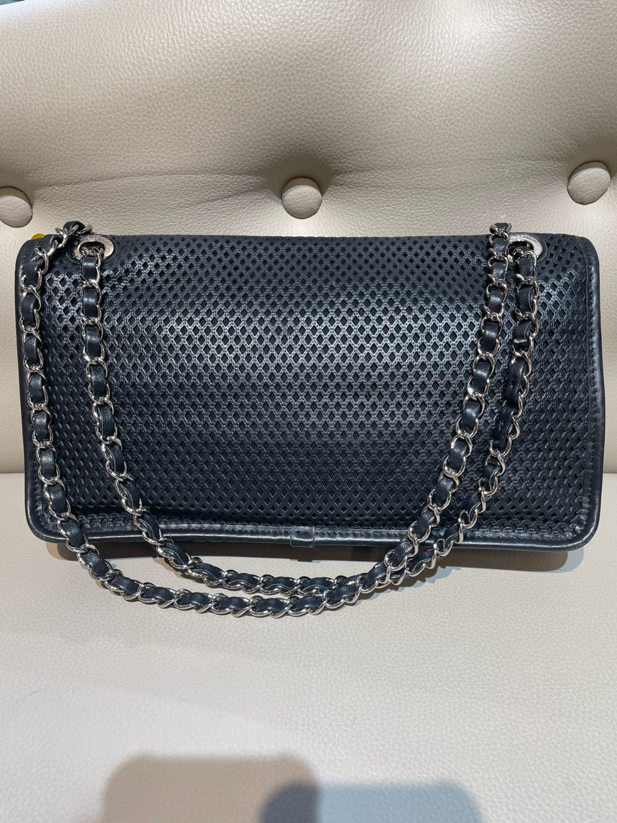 Chanel Black Calfskin CF Baguette Bag（ 29×18×6）cm