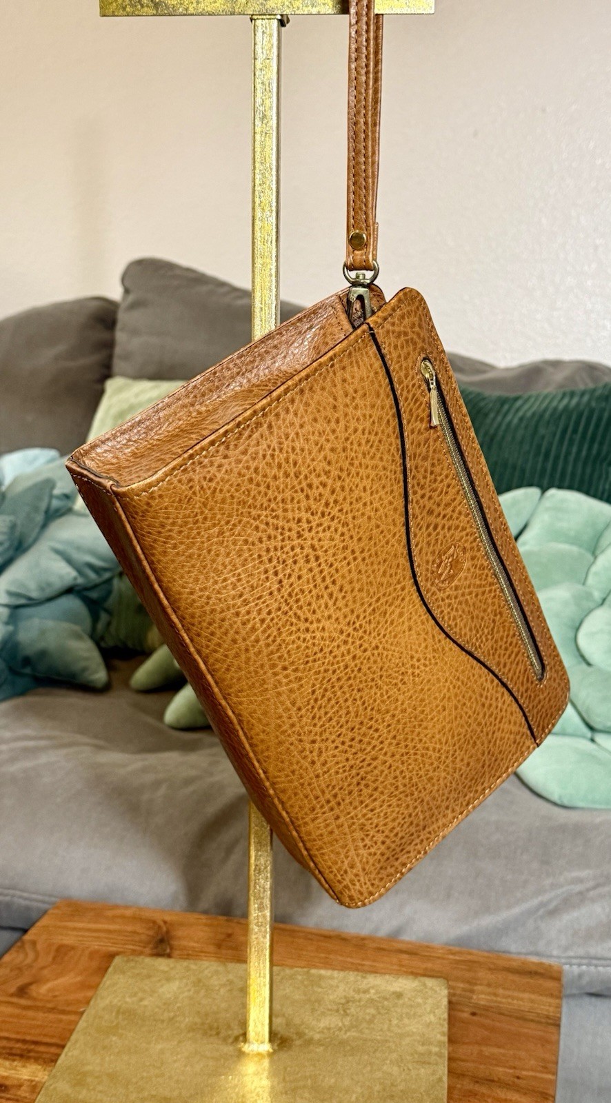RARE East Woody Leather Executive Clutch